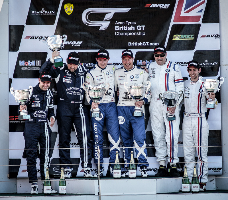 Silverstone May 2013 British GT Podium